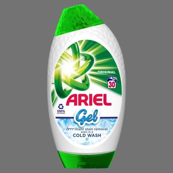 Ariel Original Washing Liquid Gel 30 Washes 1080ml – Henry & Hunter