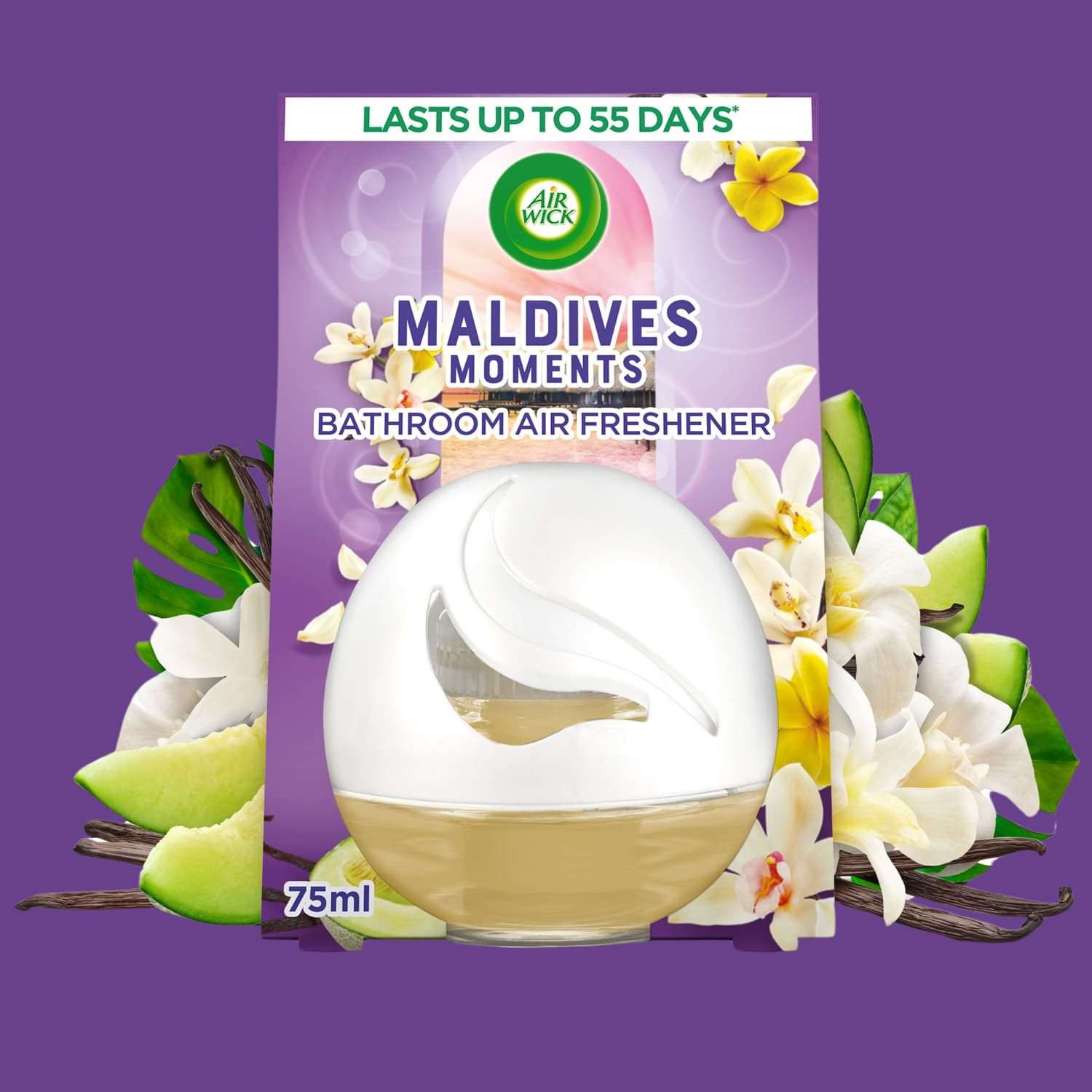 Air Wick Maldives Moments Bathroom Air Freshener 75ml