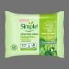 Simple biodegradable Cleansing Wipes 25pk
