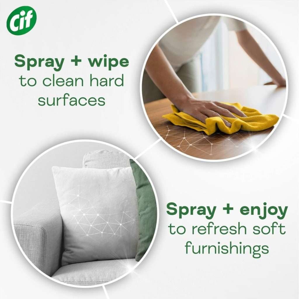 Cif Infinite Clean All-in-One Clean Lime & Lemongrass Spray 280ml