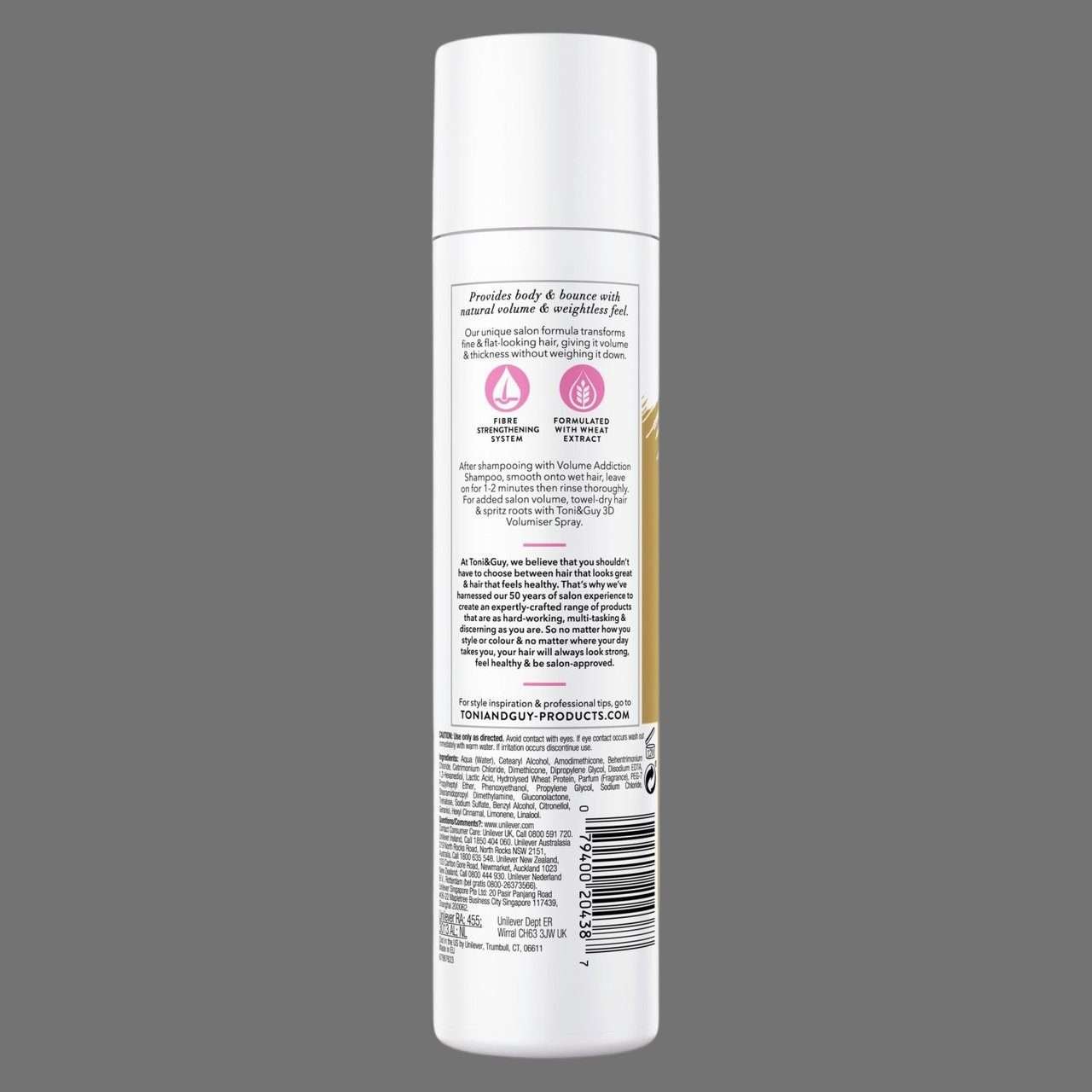 Toni & Guy Volume Addiction Conditioner 250ml