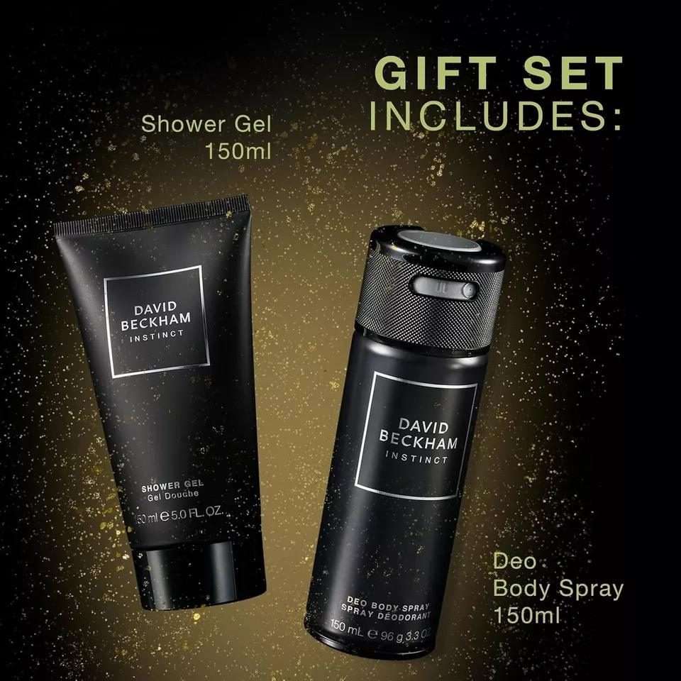 David Beckham Instinct Body Spray & Shower Gel Gift Set