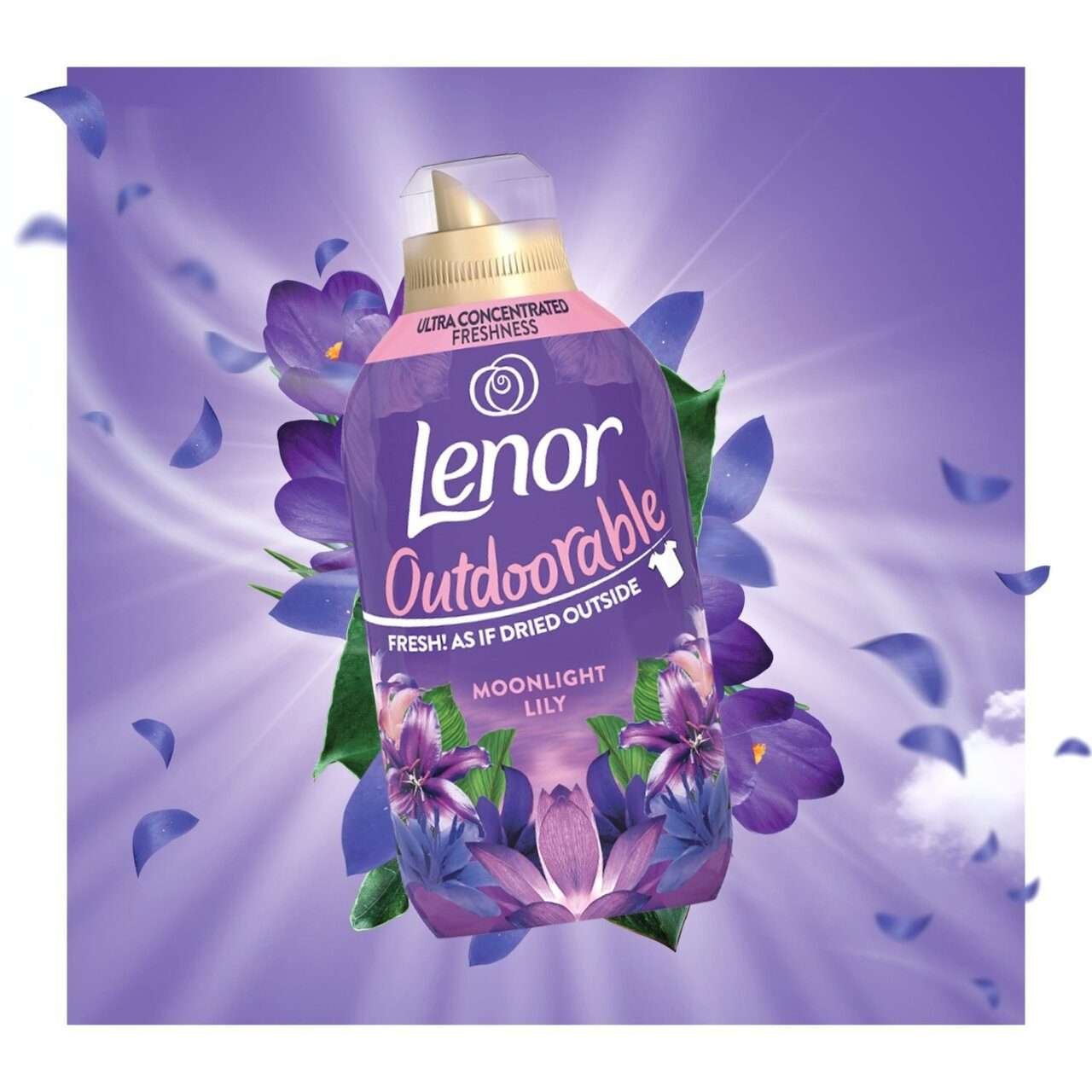 Lenor Outdoorable Moonlight Lily Fabric Conditioner 55 Washes 770ml