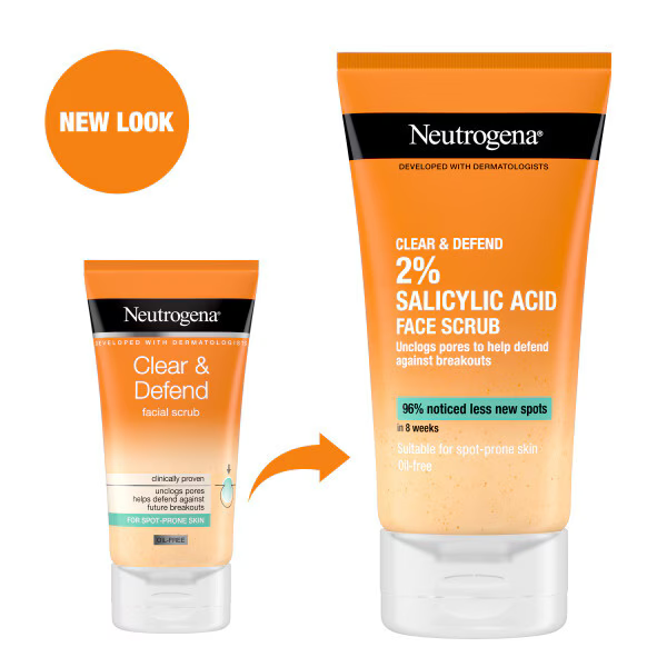 Neutrogena Clear & Defend Facial Wash 150ml Neutrogena Clear & Defend Facial Wash 150ml