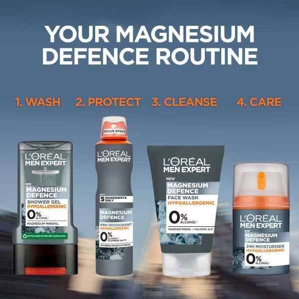 L’Oreal Men Expert Magnesium Defence Face Wash 100ml