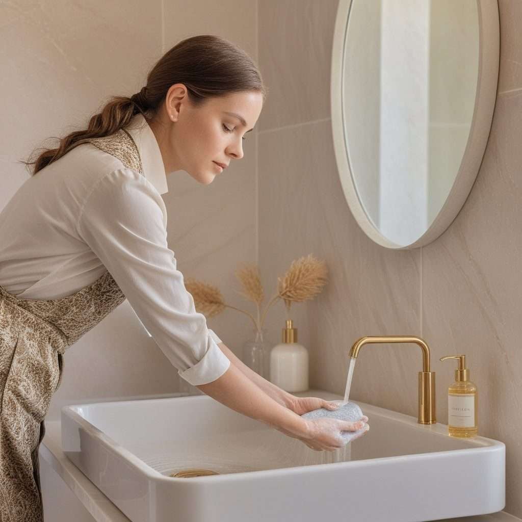 Beauty landing page Image Handwash