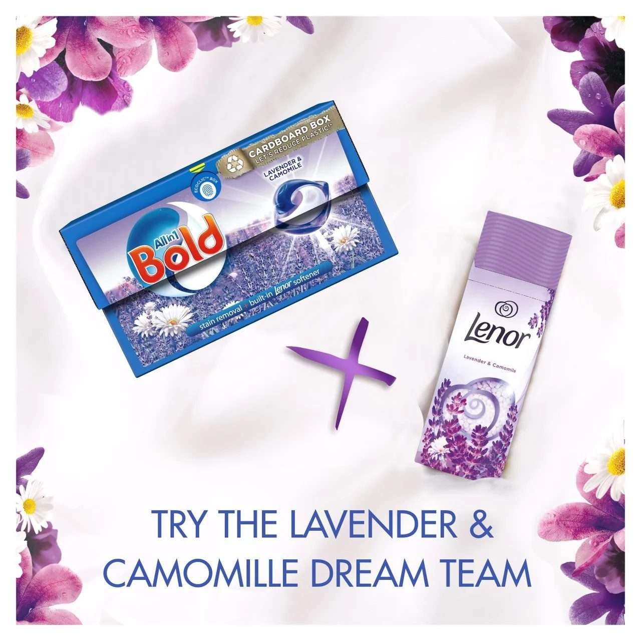 Bold All In One Lavender & Camomile Pods 13 Washes