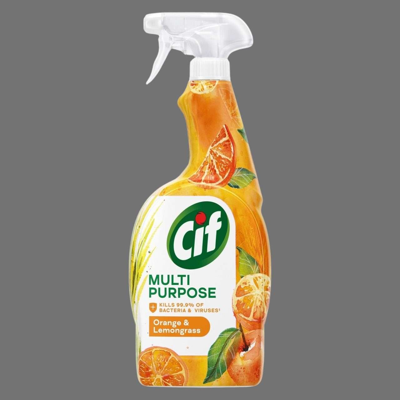 Cif Orange & Lemongrass Multipurpose Cleaner Spray 750ml Cif Orange & Lemongrass Multipurpose Cleaner Spray 750ml