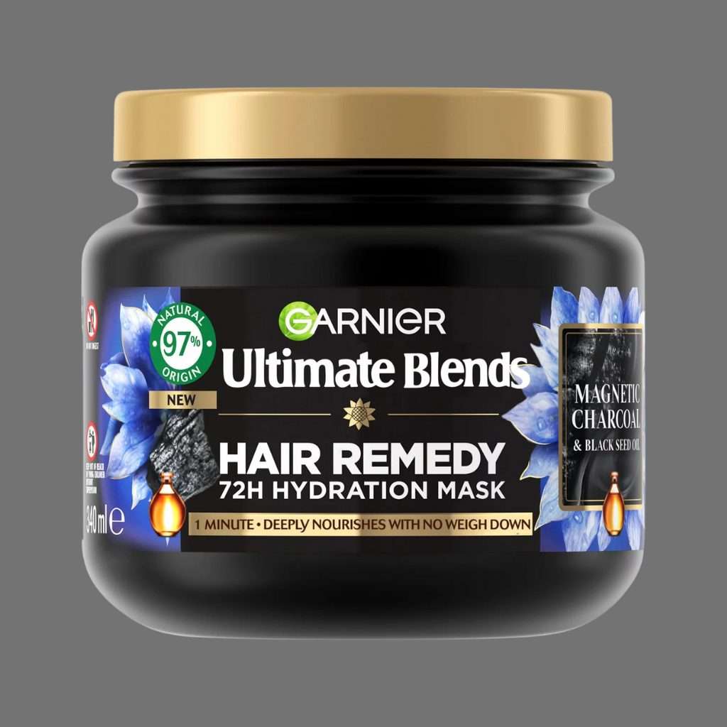 Garnier Ultimate Blends Charcoal Hair Remedy Mask 340ml
