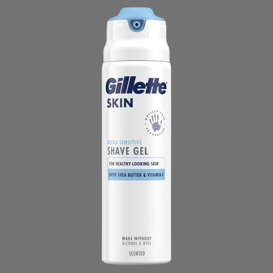 Gillette Skin Ultra Sensitive Shaving Gel 200ml Gillette Skin Ultra Sensitive Shaving Gel 200ml
