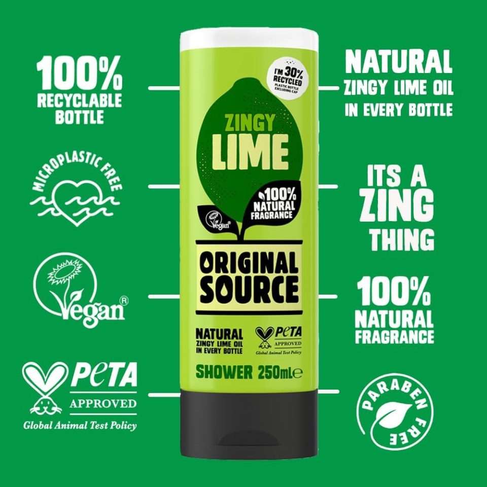 Original Source Zesty Lime Shower Gel 250ml