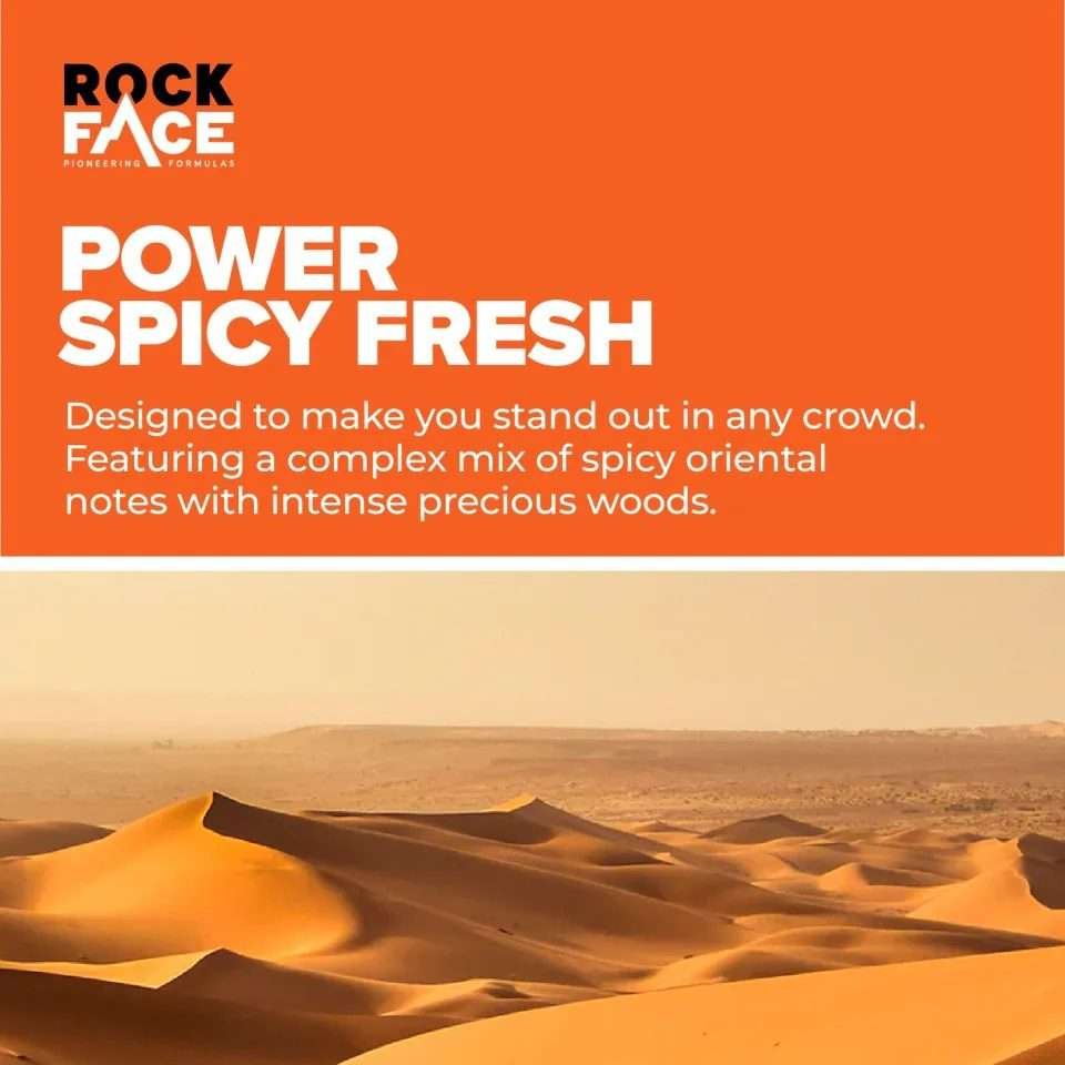 Rock Face Power Spicy Fresh Shower Gel 410ml Rock Face Power Spicy Fresh Shower Gel 410ml