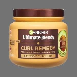 Garnier Ultimate Blends Curl Remedy Hair Mask 340ml