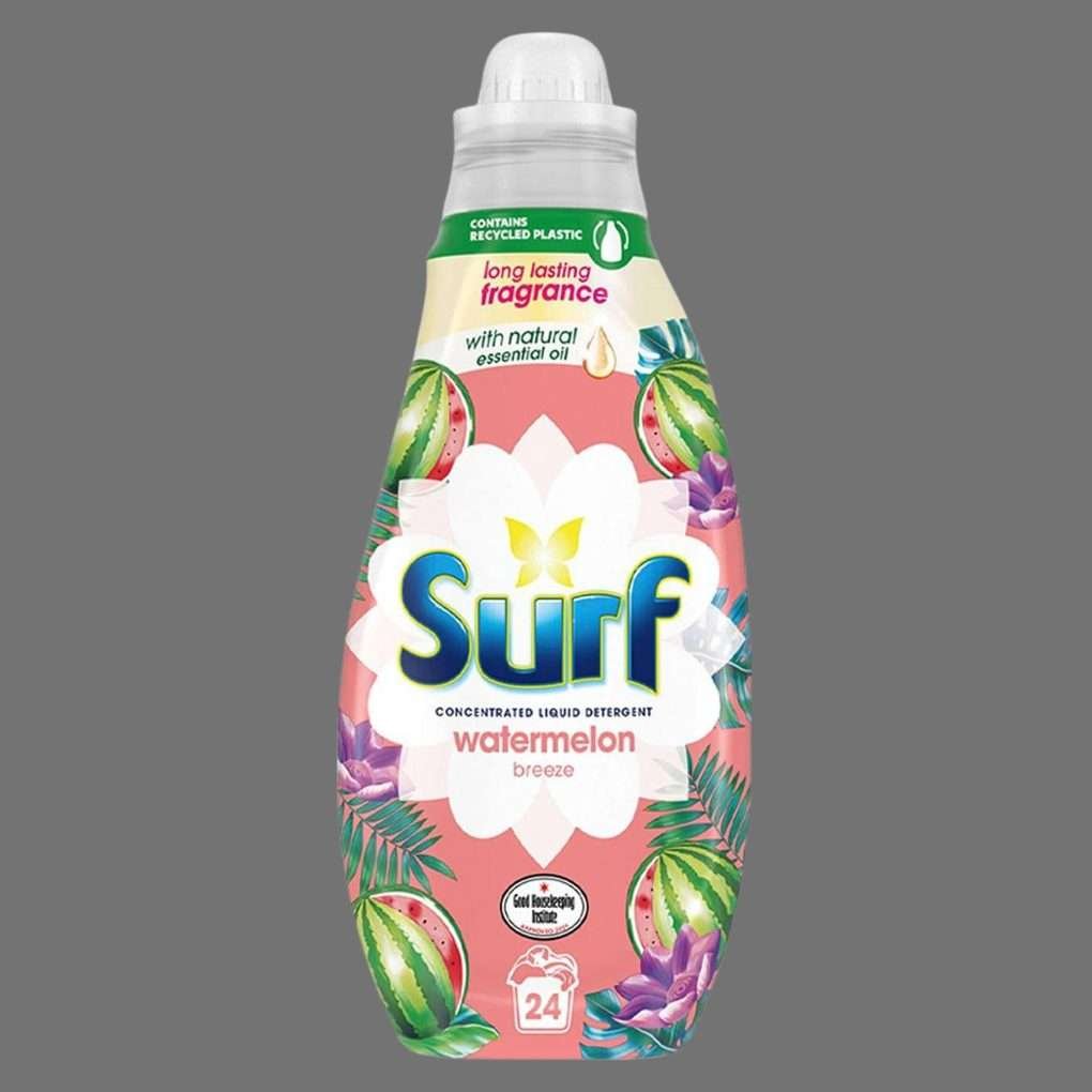Surf Watermelon Liquid Laundry Detergent 24 Washes 648ml