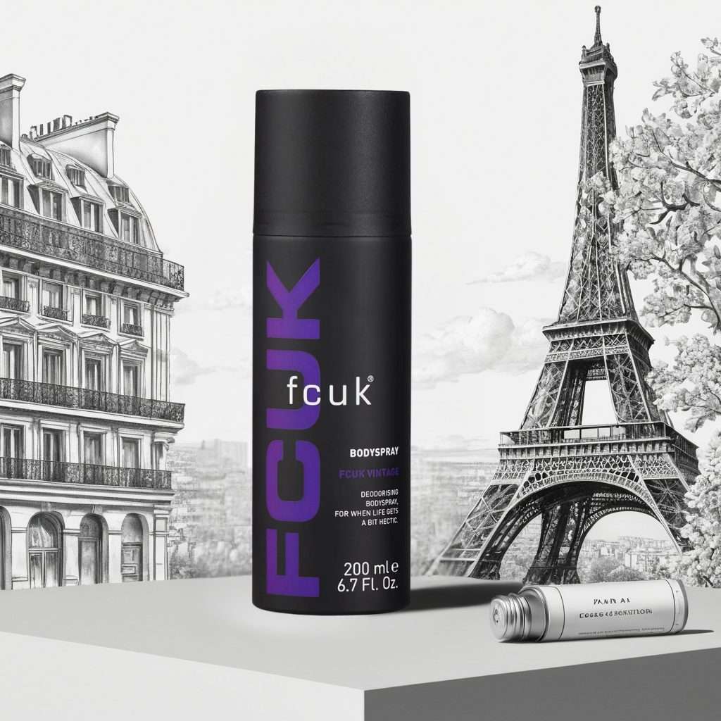 FCUK Vintage Men Deodorising Body Spray 200ml