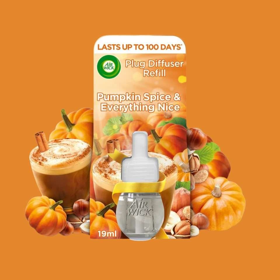 Air Wick Plug In Diffuser Refill Pumpkin Spice 19ml