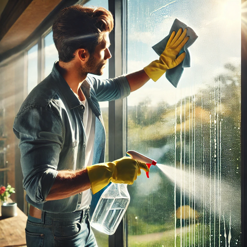 Glass image for household lsnding page