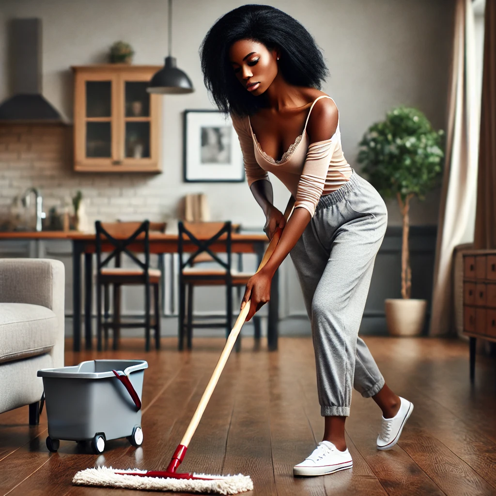 Cleaning image for household lsnding page