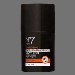 No7 Men Energising Face Beard & Stubble Moisturiser