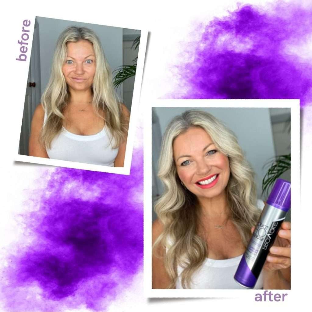 Pro:Voke Touch of Silver Purple Toning Dry Shampoo 200ml