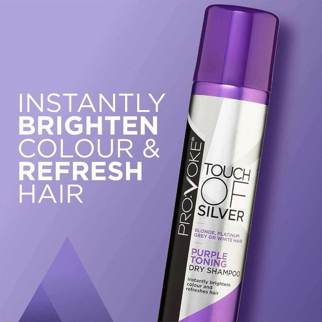 Pro:Voke Touch of Silver Purple Toning Dry Shampoo 200ml