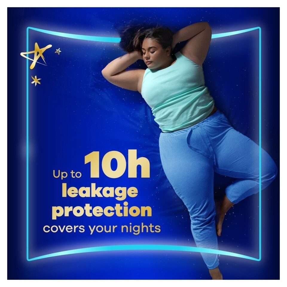Always Ultra Secure Night With Wings Sanitary Towels 8 Pack Always Ultra Secure Night With Wings Sanitary Towels 8 Pack