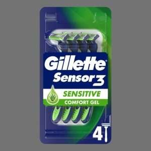 Gillette Sensor 3 Comfort Disposable Razors 4 pack