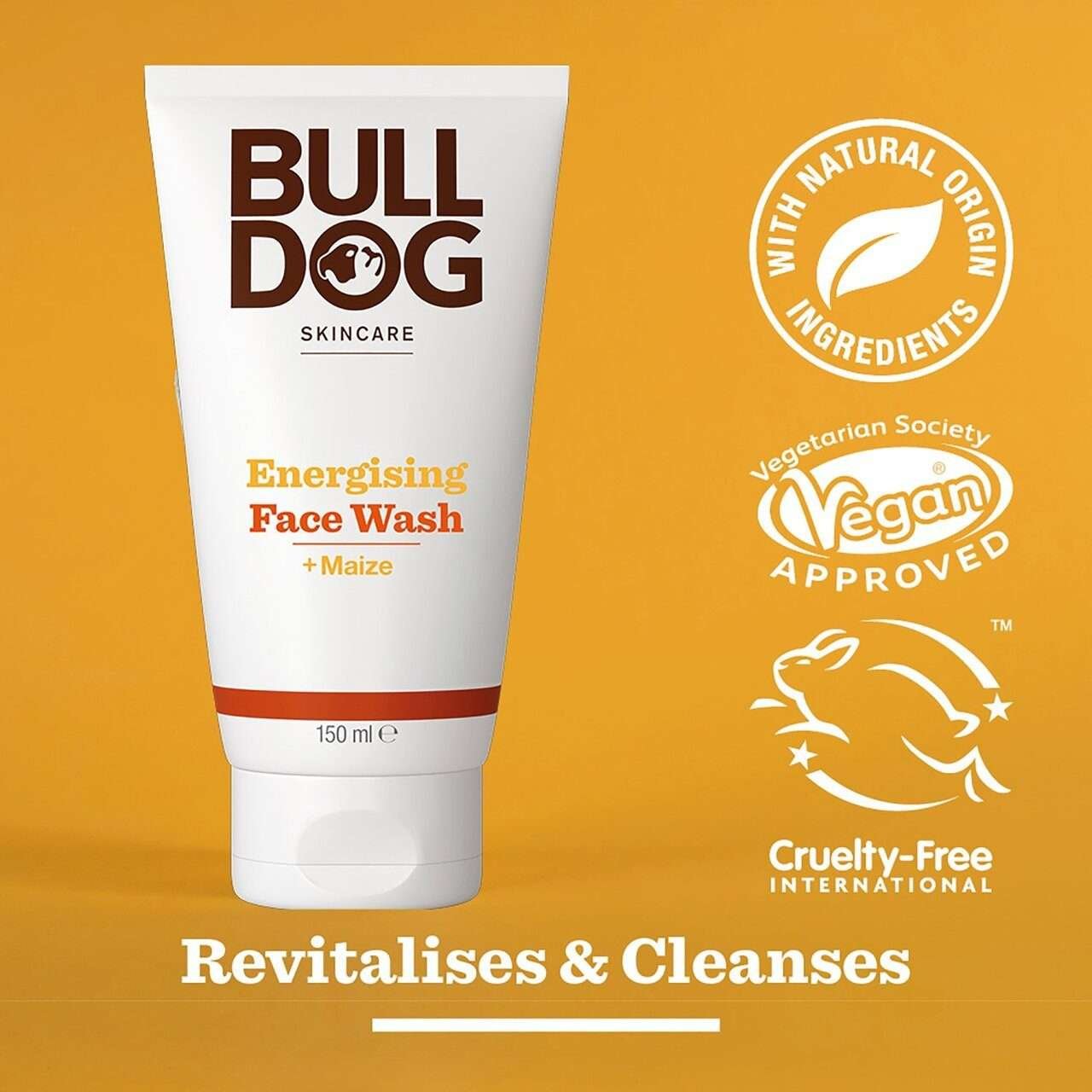 Bulldog Skincare Energising Face Wash 150ml