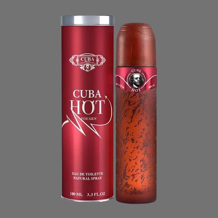 Cuba Hot Eau De Toilette Spray for Men 100ml