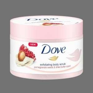 Dove Pomegranate Seeds & Shea Butter Body Scrub 225ml