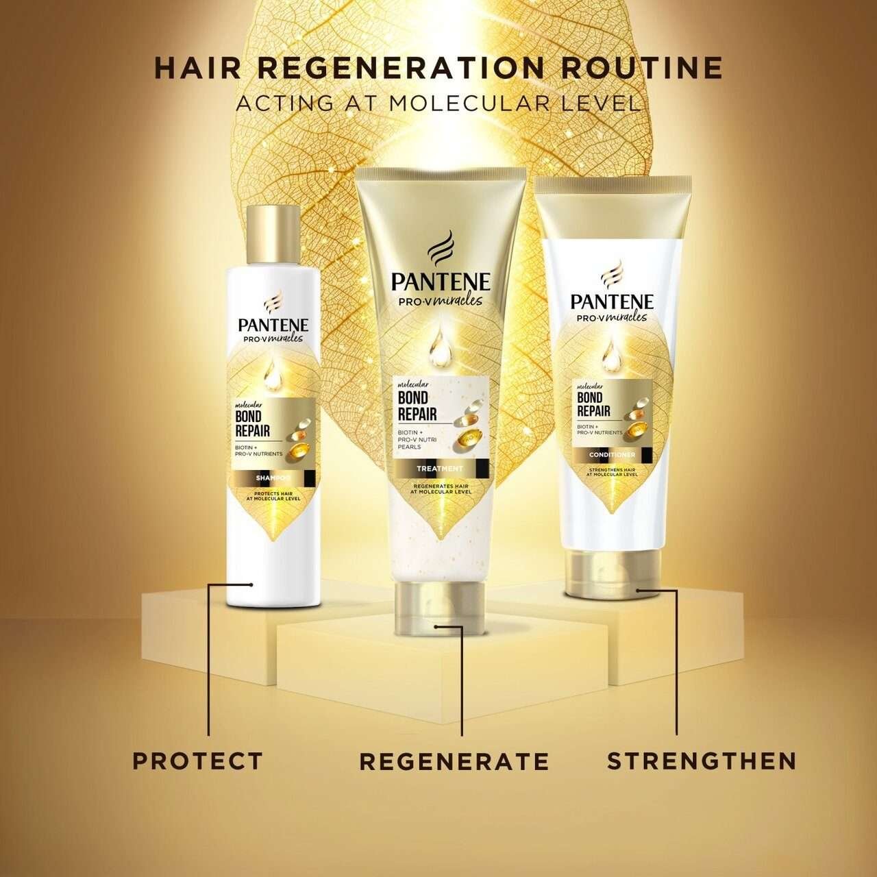 Pantene Miracles Molecular Bond Repair Conditioner 160ml