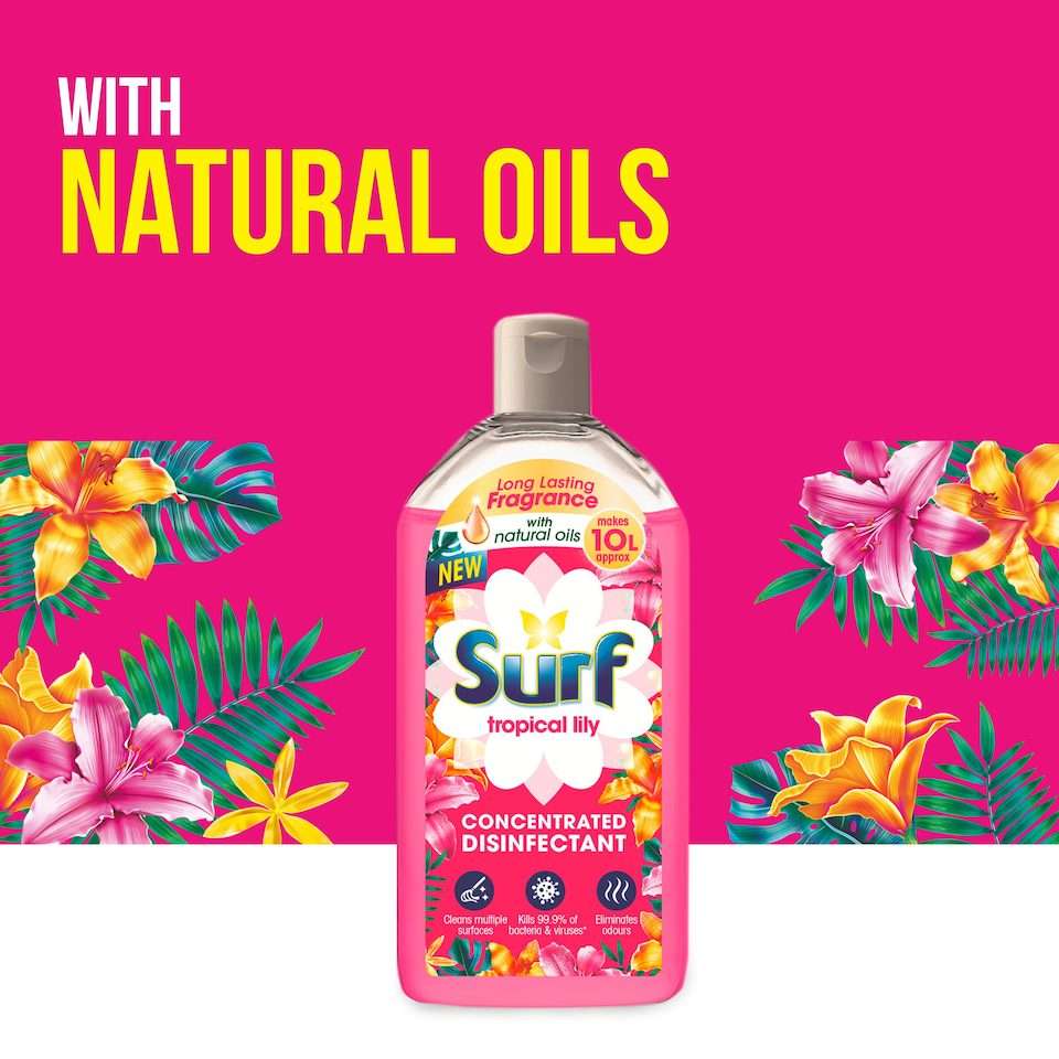 Surf Tropical Lily Concentrated Disinfectant 240ml