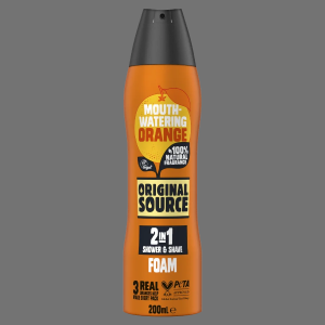 Original Source Mouth-Watering Orange Shower & Shave Foam 200ml