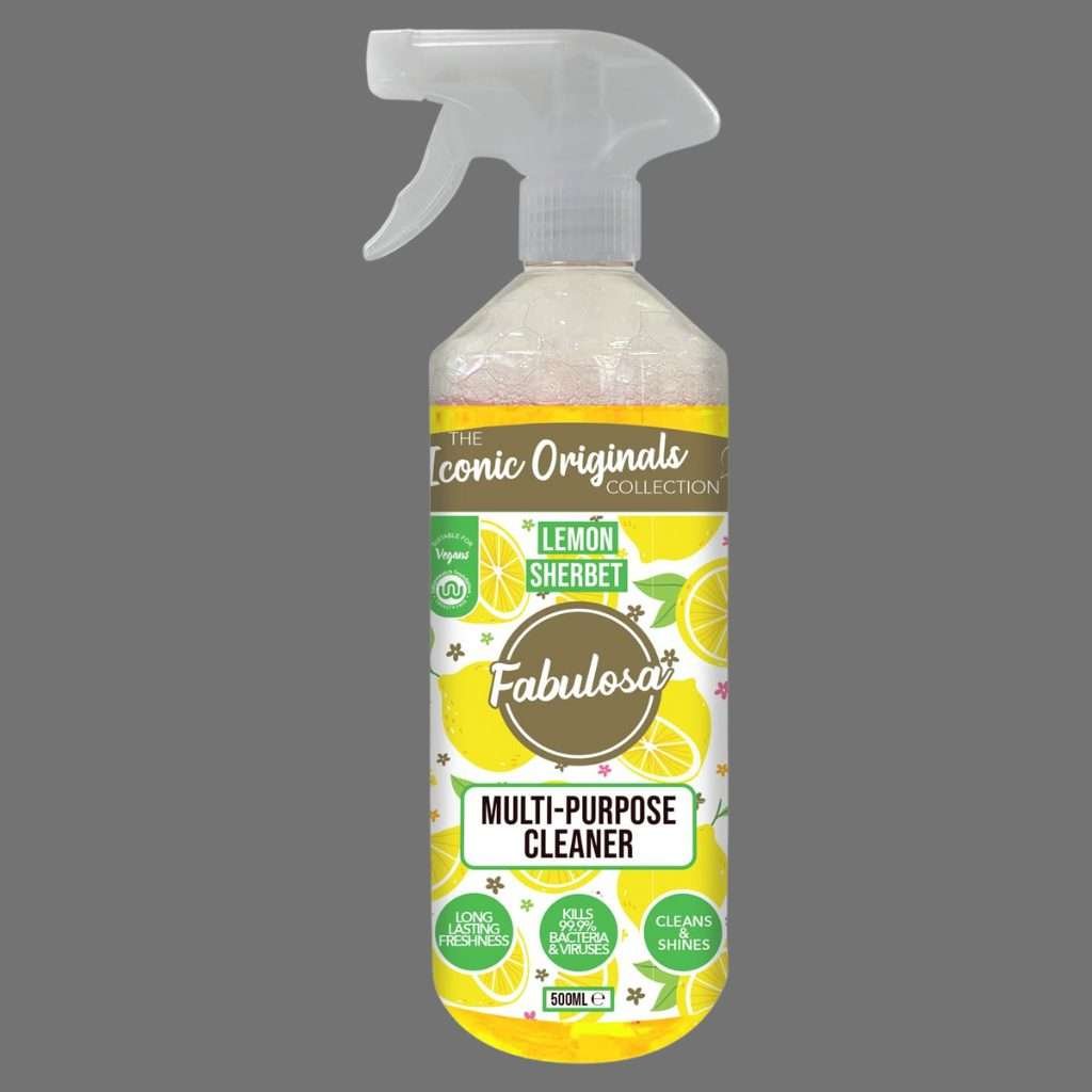 Fabulosa Lemon Sherbet Multi-Purpose Cleaner 500ml Fabulosa Lemon Sherbet Multi-Purpose Cleaner 500ml