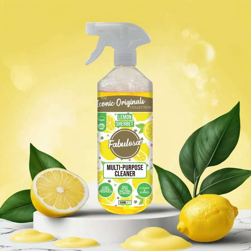 Fabulosa Lemon Sherbet Multi-Purpose Cleaner 500ml Fabulosa Lemon Sherbet Multi-Purpose Cleaner 500ml