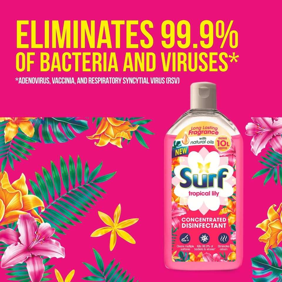 Surf Tropical Lily Concentrated Disinfectant 240ml