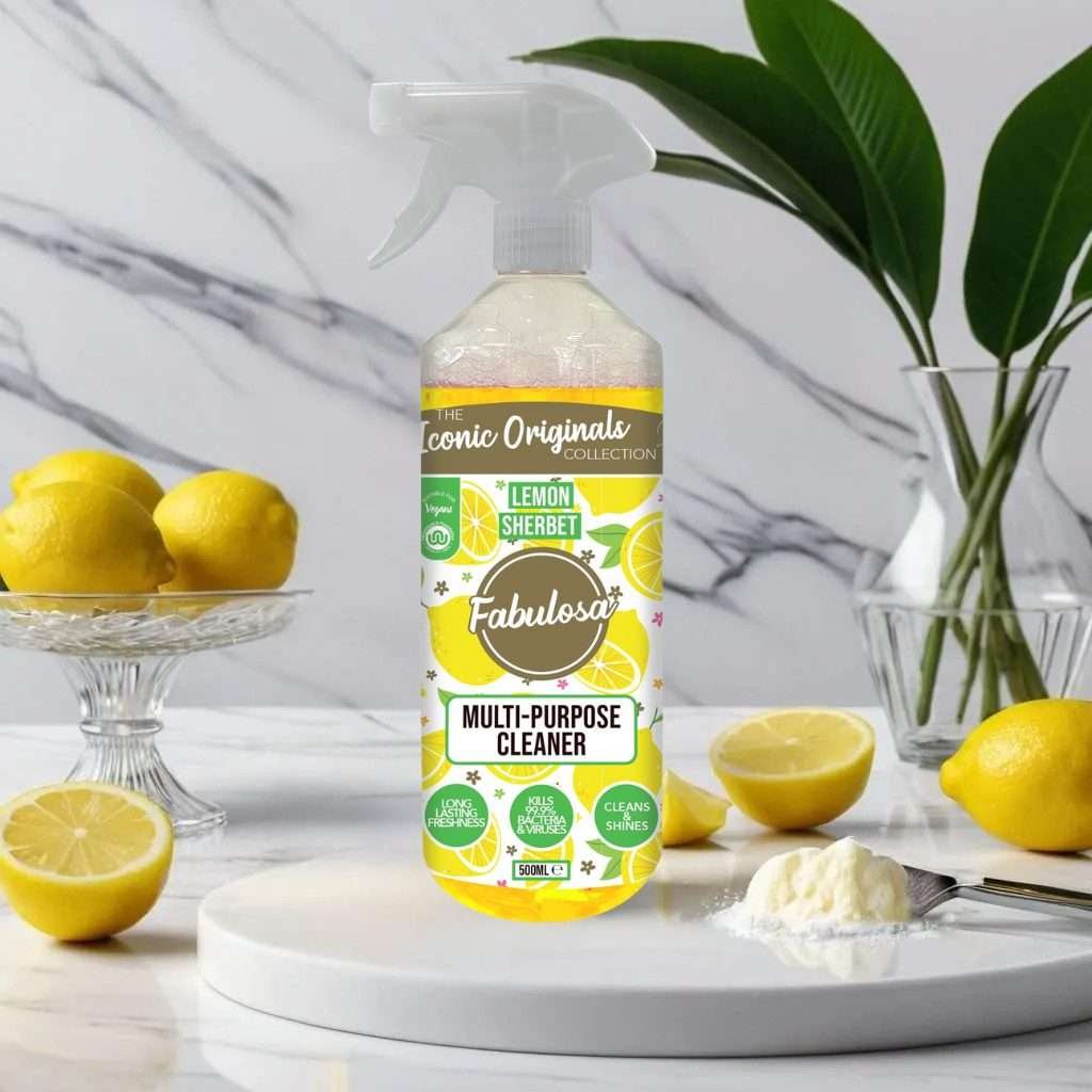 Fabulosa Lemon Sherbet Multi-Purpose Cleaner 500ml Fabulosa Lemon Sherbet Multi-Purpose Cleaner 500ml