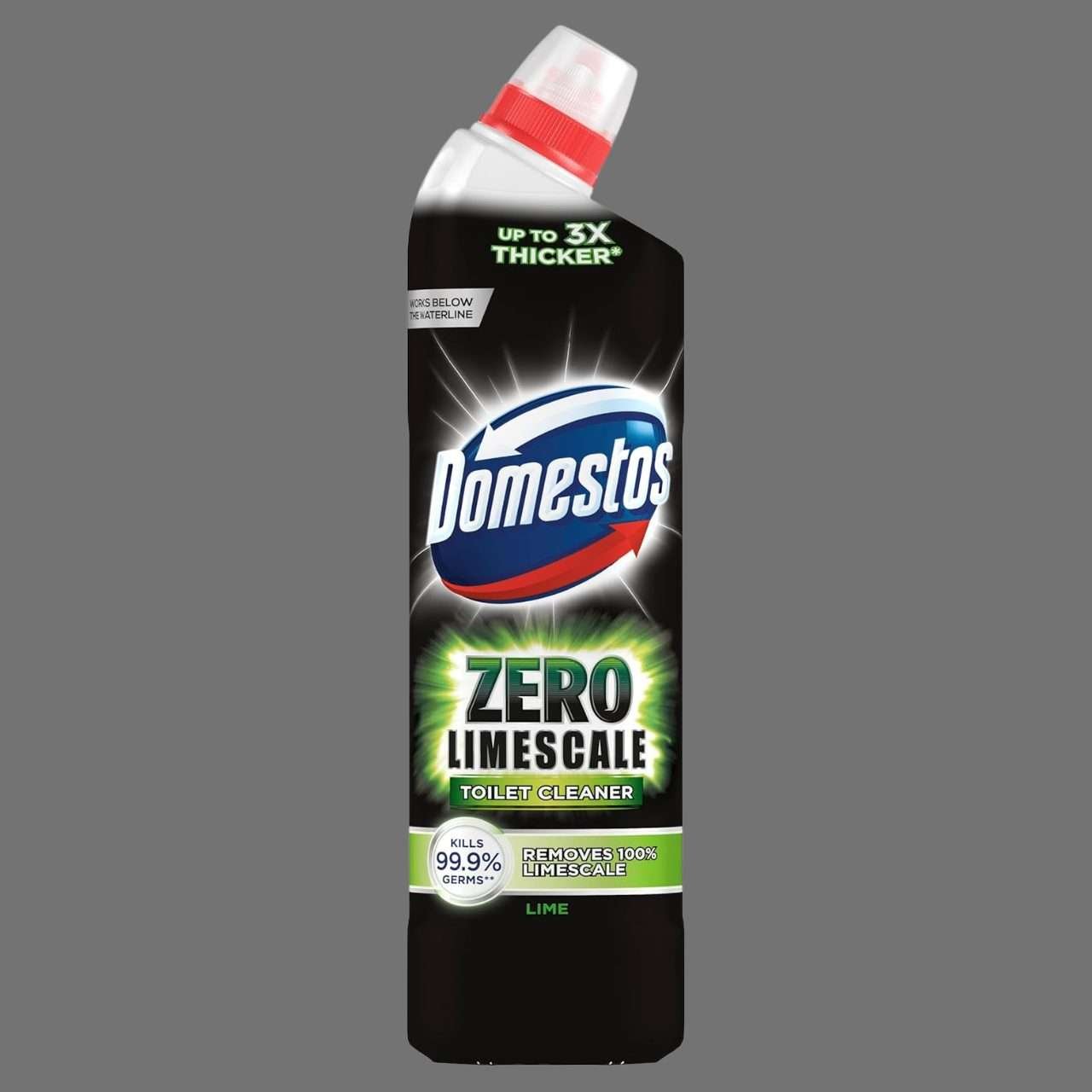 Domestos Lime Zero Limescale Toilet Bleach Cleaner 750ml