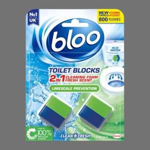Bloo Limescale Prevention Toilet Blocks 2x50g