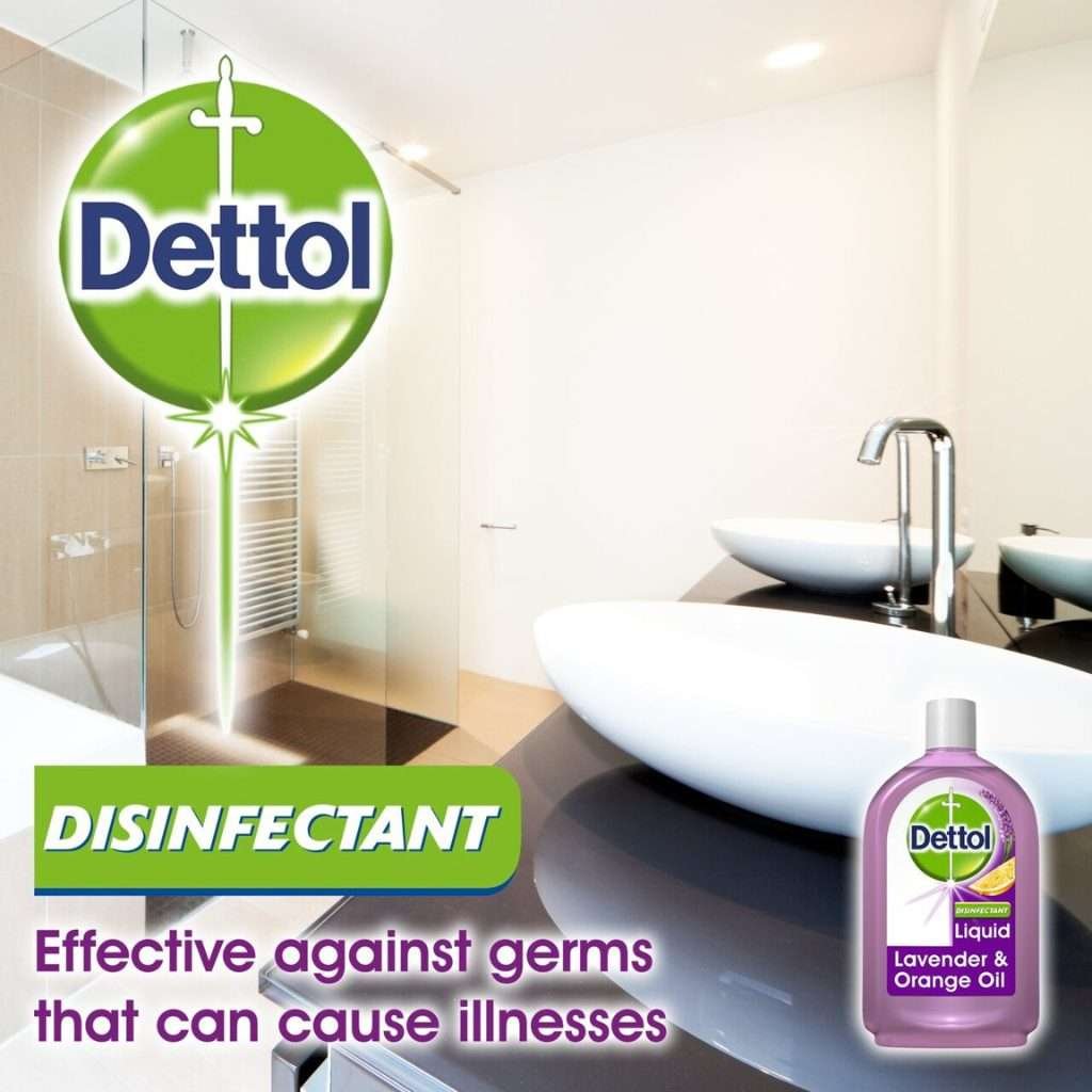 Dettol Lavender & Orange Oil Disinfectant 250ml