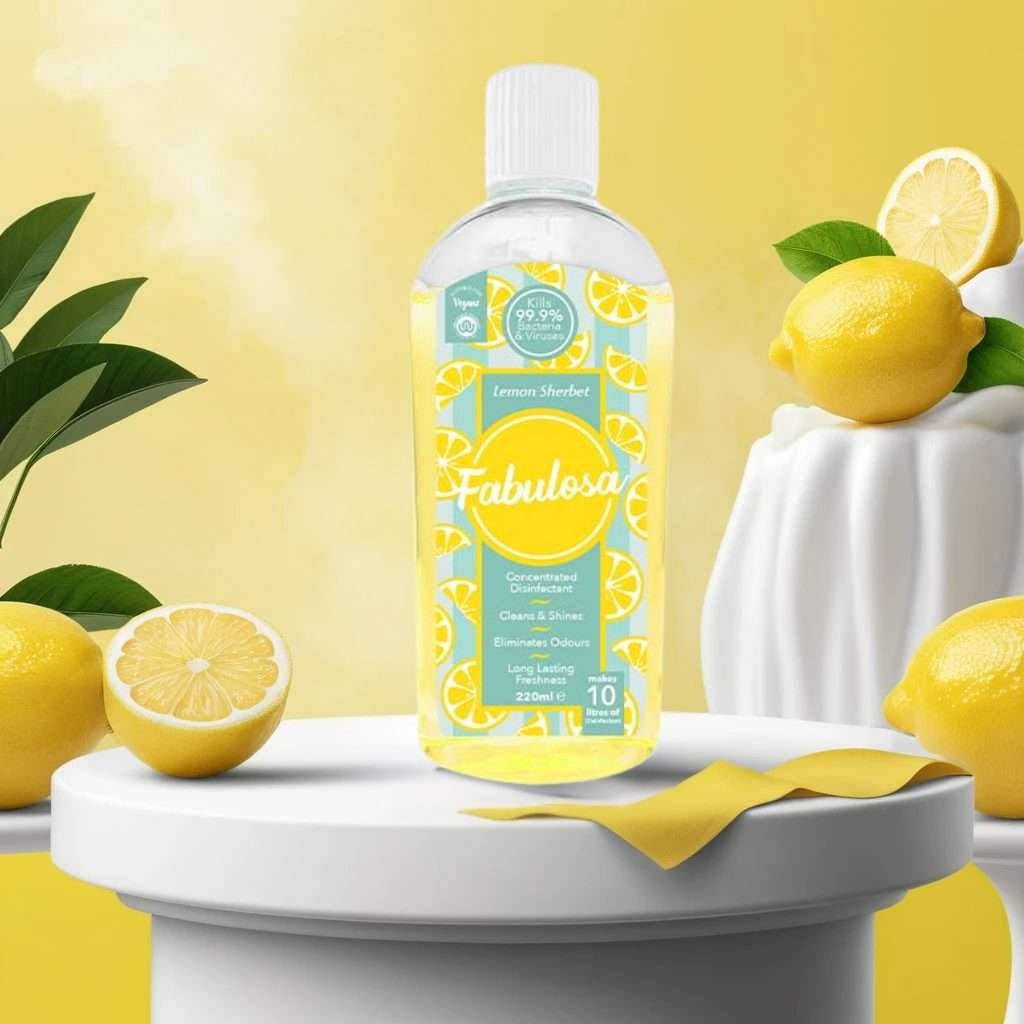 Fabulosa Lemon Sherbet Disinfectant 220ml