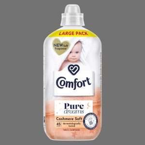 Comfort Pure Dreams Cashmere Soft Fabric Conditioner 45 Washes 1350ml