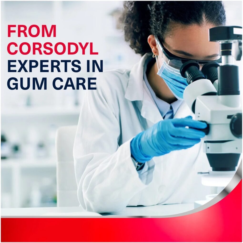 Corsodyl Fresh Mint Daily Care Alcohol Free Mouthwash 500ml