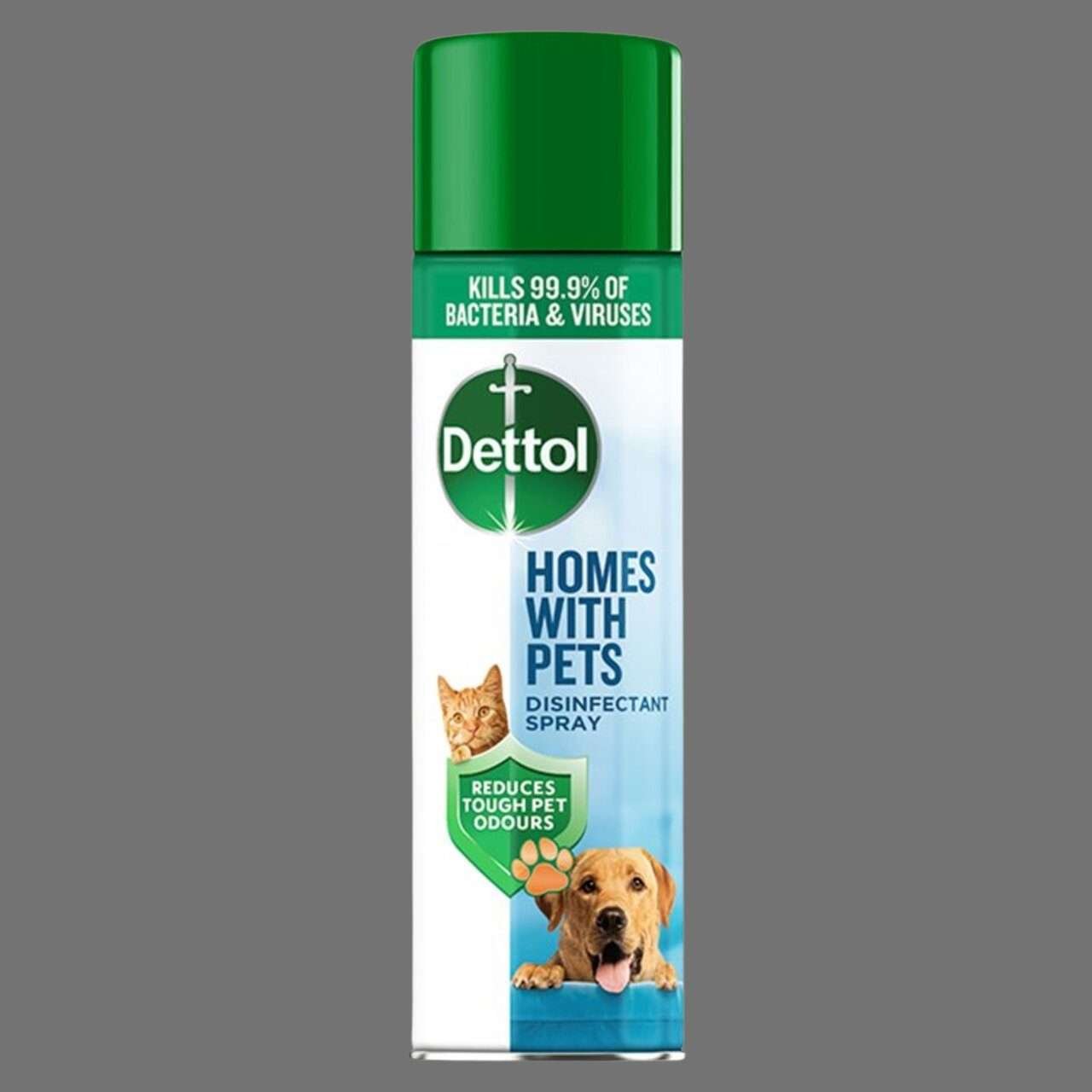 Dettol Homes With Pets Disinfectant Spray 300ml Dettol Homes With Pets Disinfectant Spray 300ml