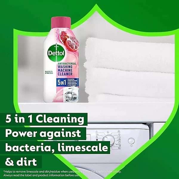 Dettol Pomegranate Washing Machine Cleaner 250ml