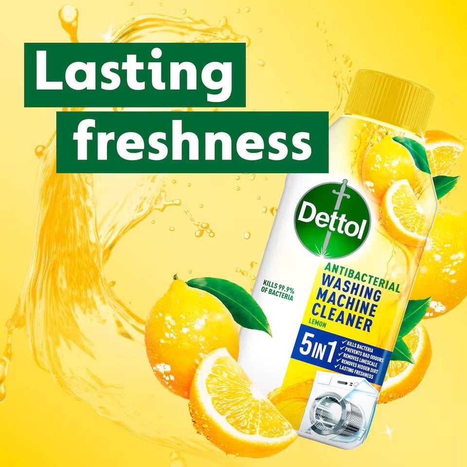 Dettol Lemon Breeze Washing Machine Cleaner 250ml Dettol Lemon Breeze Washing Machine Cleaner 250ml