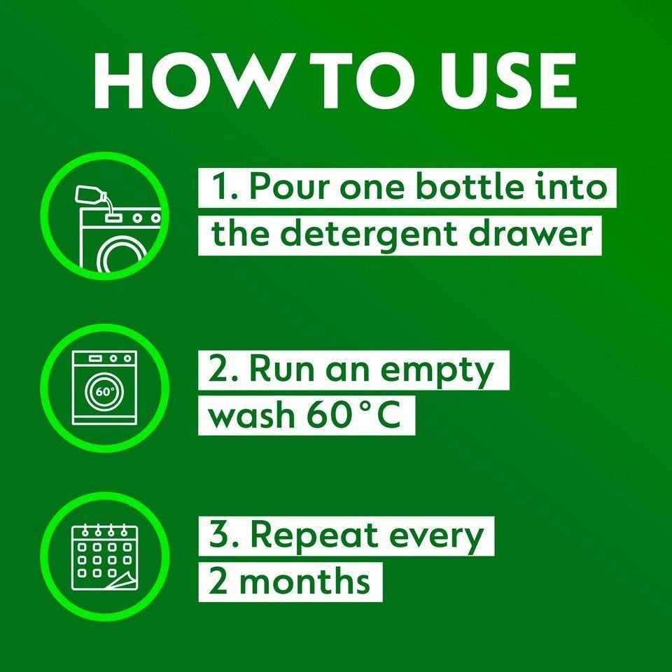 Dettol Pomegranate Washing Machine Cleaner 250ml