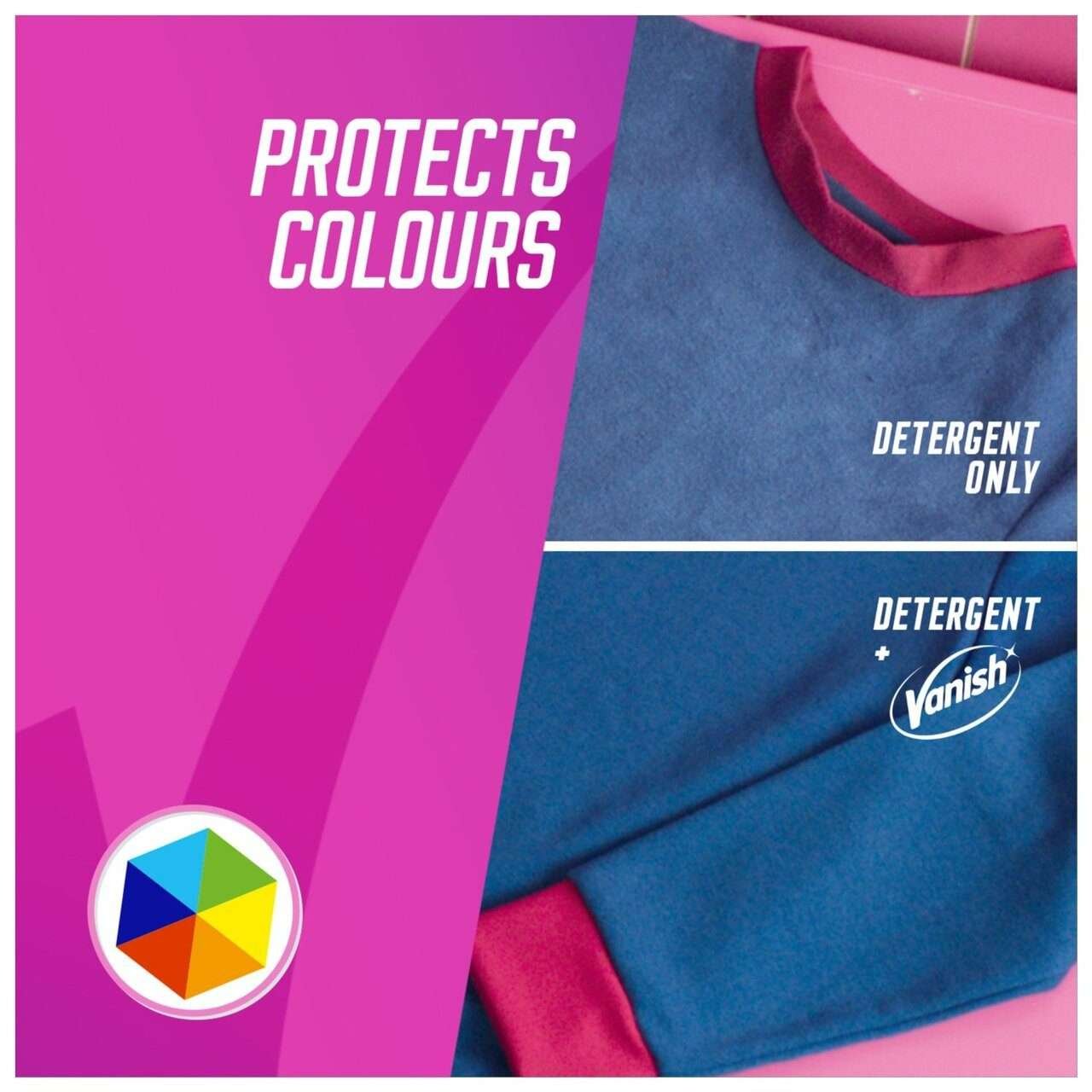 Vanish Oxi Action In-Wash Stain Remover 450ml Vanish Oxi Action In-Wash Stain Remover 450ml