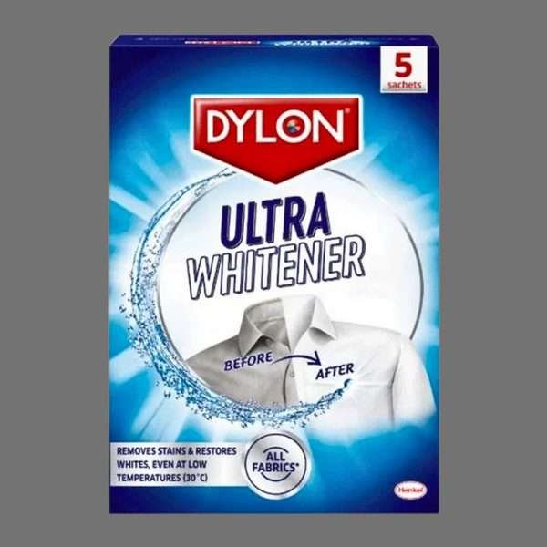 Dylon Ultra Whitener 5 Sachets 150g