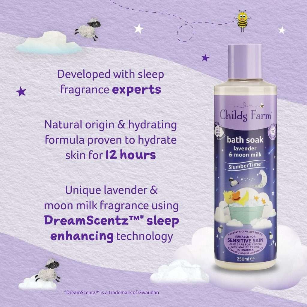 Childs Farm Lavender & Moon Milk Bubble Soak 250ml
